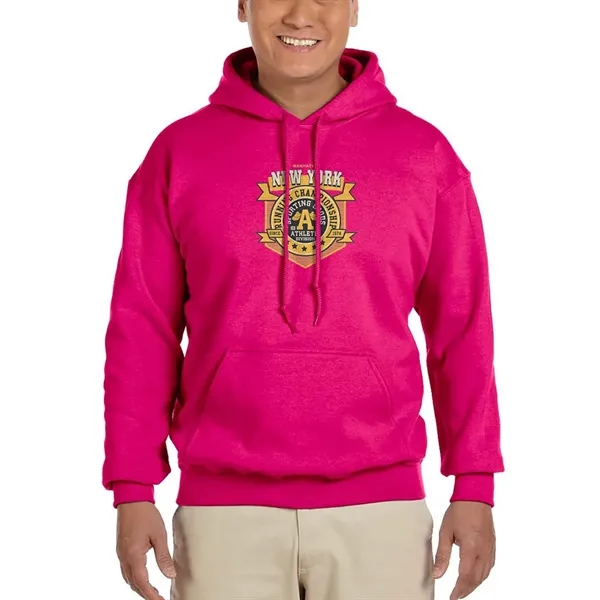Gildan Adult hooded sweatshirt (7.75 oz.) made from a blend of... from ASI 39552 BEL Promo