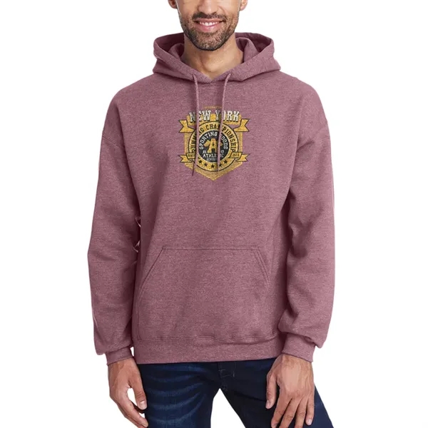 Gildan Adult hooded sweatshirt (7.75 oz.) made from a blend of... from ASI 39552 BEL Promo