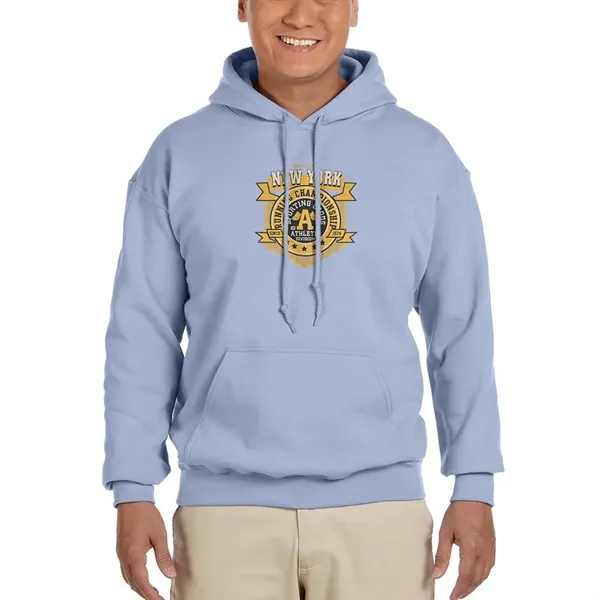 Gildan Adult hooded sweatshirt (7.75 oz.) made from a blend of... from ASI 39552 BEL Promo