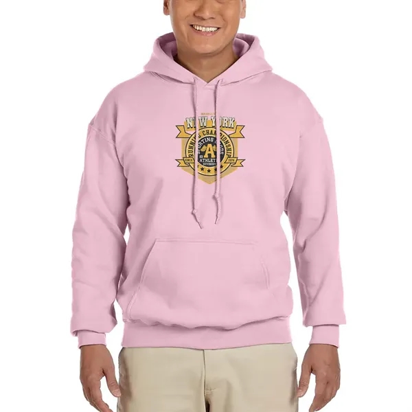 Gildan Adult hooded sweatshirt (7.75 oz.) made from a blend of... from ASI 39552 BEL Promo