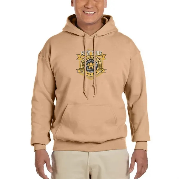 Gildan Adult hooded sweatshirt (7.75 oz.) made from a blend of... from ASI 39552 BEL Promo