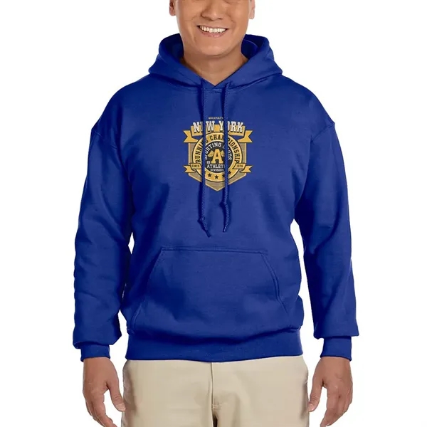 Gildan Adult hooded sweatshirt (7.75 oz.) made from a blend of... from ASI 39552 BEL Promo