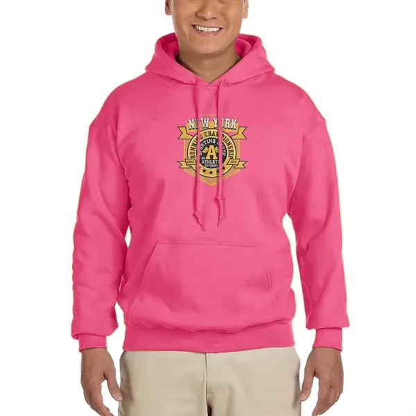 Gildan Adult hooded sweatshirt (7.75 oz.) made from a blend of... from ASI 39552 BEL Promo