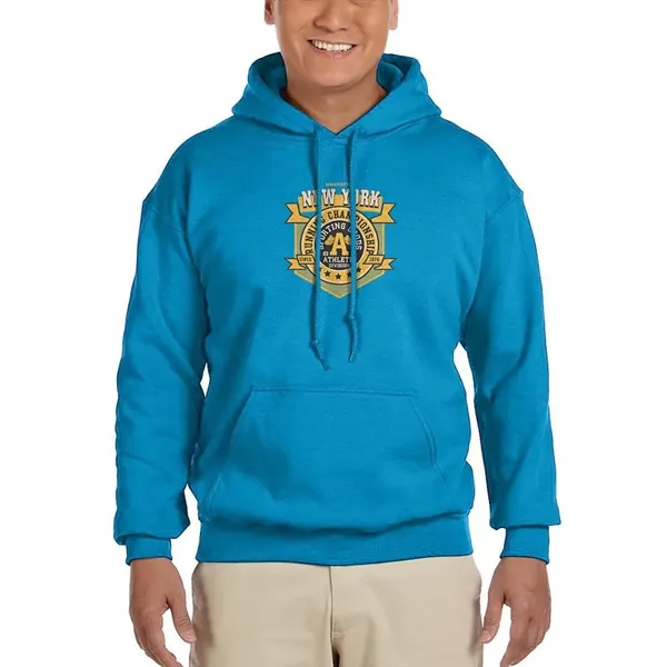 Gildan Adult hooded sweatshirt (7.75 oz.) made from a blend of... from ASI 39552 BEL Promo