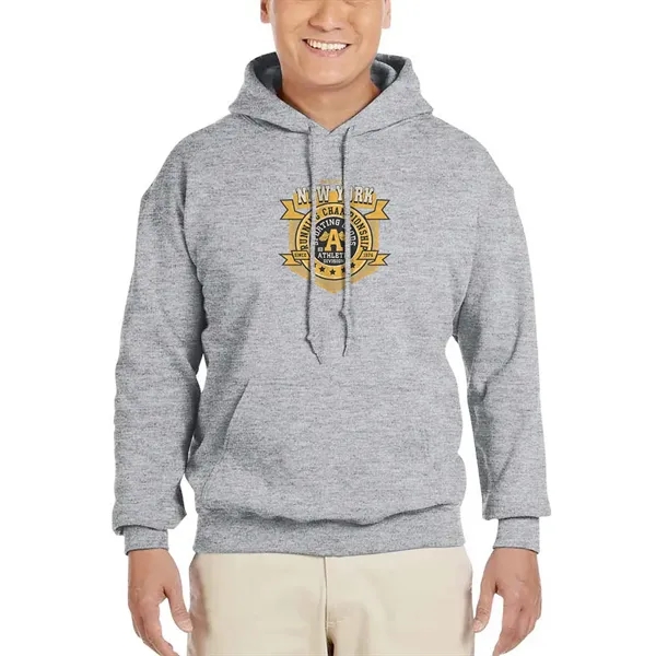 Gildan Adult hooded sweatshirt (7.75 oz.) made from a blend of... from ASI 39552 BEL Promo