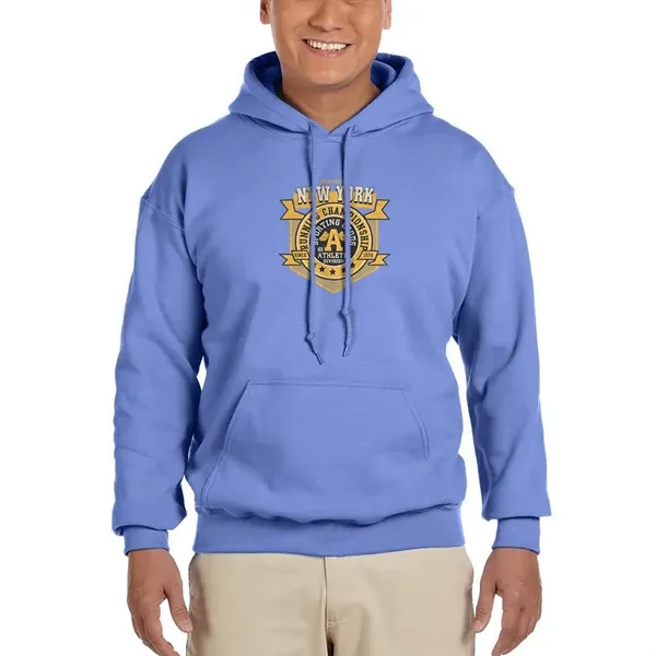 Gildan Adult hooded sweatshirt (7.75 oz.) made from a blend of... from ASI 39552 BEL Promo