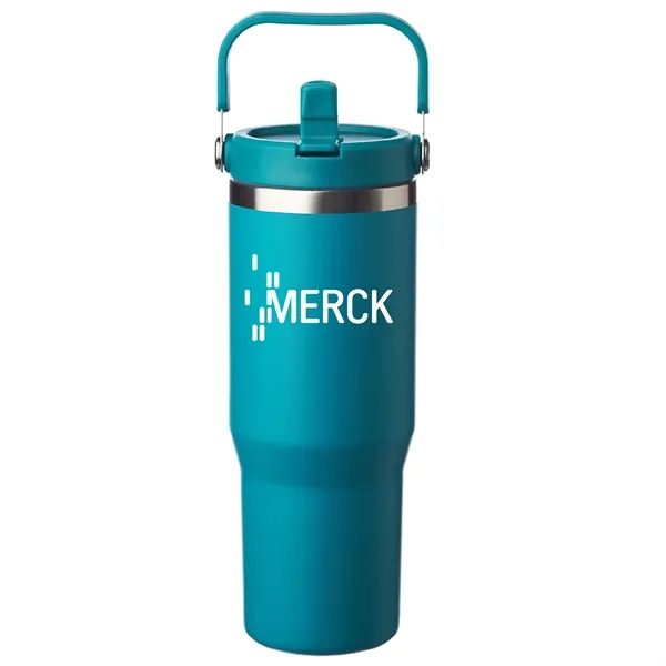 30oz Stainless Steel Bottle with Handle... from ASI 80060 VisionUSA