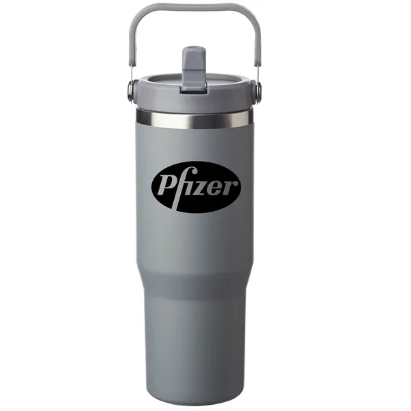 30oz Stainless Steel Bottle with Handle... from ASI 80060 VisionUSA