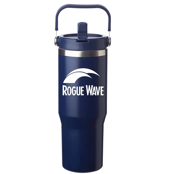 30oz Stainless Steel Bottle with Handle... from ASI 80060 VisionUSA