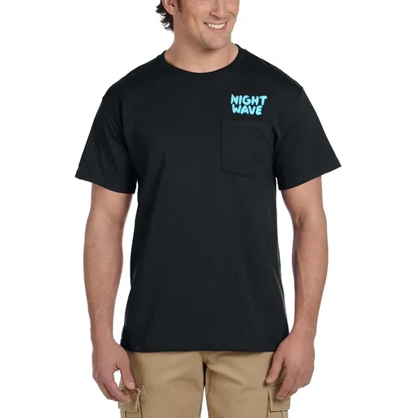 5.6 oz. t-shirt with pocket and advanced moisture-management performance, made cotton... from ASI 39552 BEL Promo