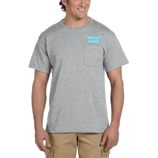 5.6 oz. t-shirt with pocket and advanced moisture-management performance, made cotton... from ASI 39552 BEL Promo