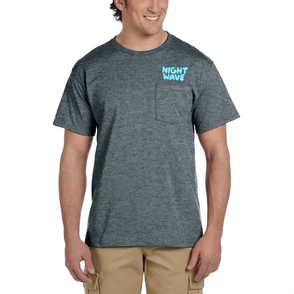 5.6 oz. t-shirt with pocket and advanced moisture-management performance, made cotton... from ASI 39552 BEL Promo