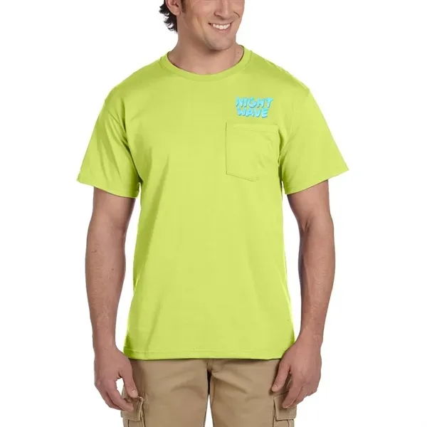 5.6 oz. t-shirt with pocket and advanced moisture-management performance, made cotton... from ASI 39552 BEL Promo