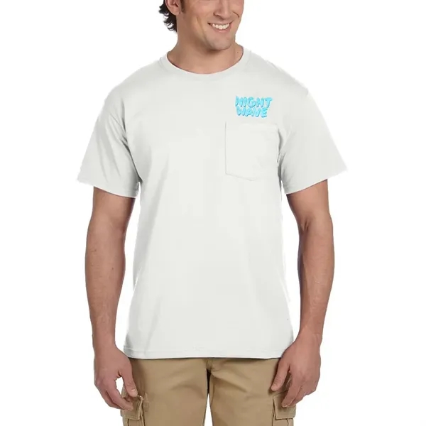 5.6 oz. t-shirt with pocket and advanced moisture-management performance, made cotton... from ASI 39552 BEL Promo