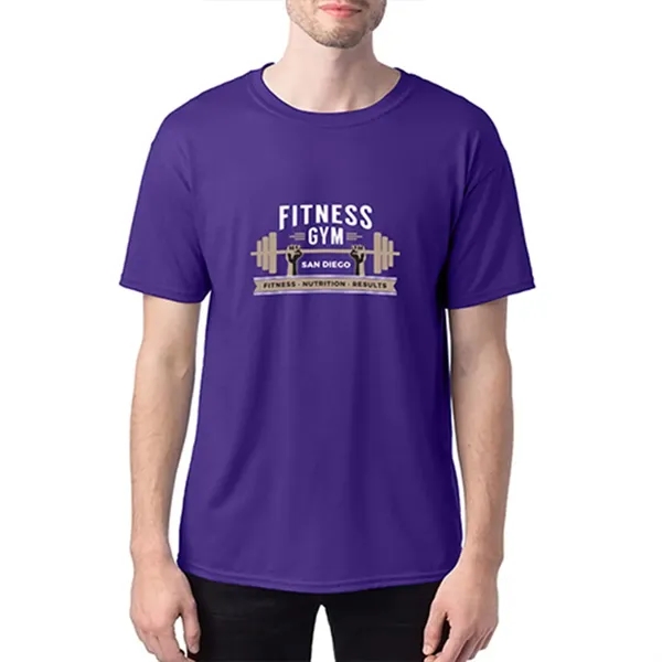 Hanes heavyweight pre-shrunk t-shirt (5.5 oz.) made from a blend of... from ASI 39552 BEL Promo