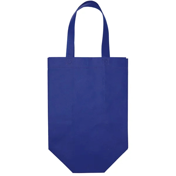 Non-Woven Polypropylene Tote with eco-friendly messages on the gussets.... from ASI 37940 Bag Makers Inc