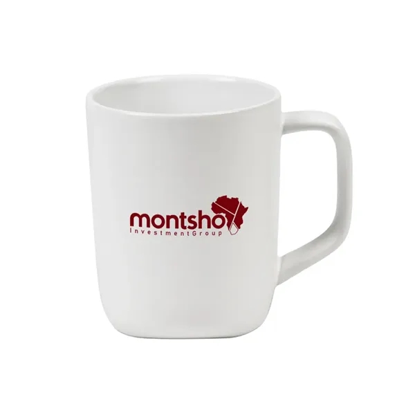 18 oz. Ceramic Mug with Triangle Base... from ASI 31517 Admart Products