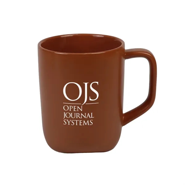 18 oz. Ceramic Mug with Triangle Base... from ASI 31517 Admart Products