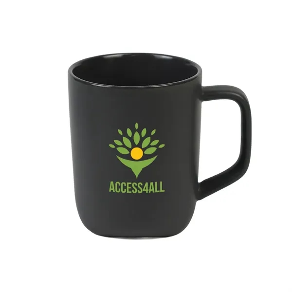 18 oz. Ceramic Mug with Triangle Base... from ASI 31517 Admart Products