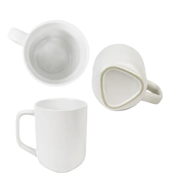 18 oz. Ceramic Mug with Triangle Base... from ASI 31517 Admart Products