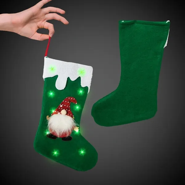 Christmas stocking with LED lights.... from ASI 42016 Brighter Promotions Inc / Chemical Light™
