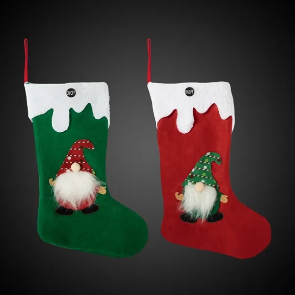 Christmas stocking with LED lights.... from ASI 42016 Brighter Promotions Inc / Chemical Light™