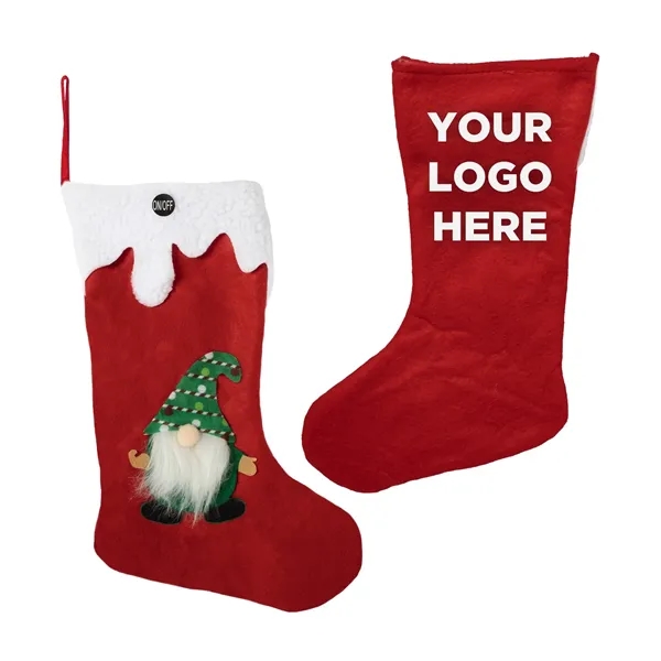 Christmas stocking with LED lights.... from ASI 42016 Brighter Promotions Inc / Chemical Light™