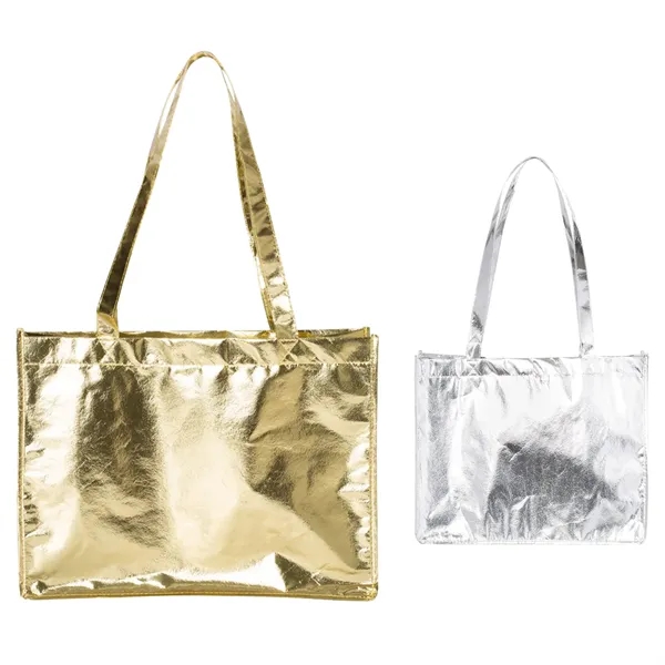Full Color Mother's Day Metallic Large Tote... from ASI 30208 A P Specialties / AP Specialties