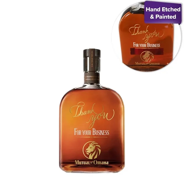 750-milliliter Woodford Reserve bourbon whiskey with imprint options.... from ASI 30223 A Plus Wine Designs