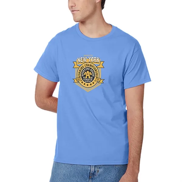 Unisex t-shirt (6.1 oz.) made from 100% cotton, with self-fabric neck... from ASI 39552 BEL Promo