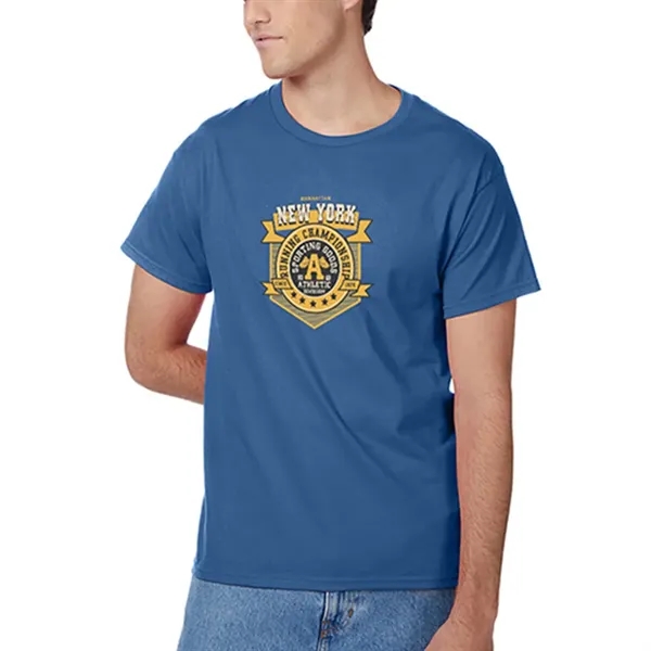 Unisex t-shirt (6.1 oz.) made from 100% cotton, with self-fabric neck... from ASI 39552 BEL Promo