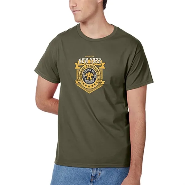 Unisex t-shirt (6.1 oz.) made from 100% cotton, with self-fabric neck... from ASI 39552 BEL Promo