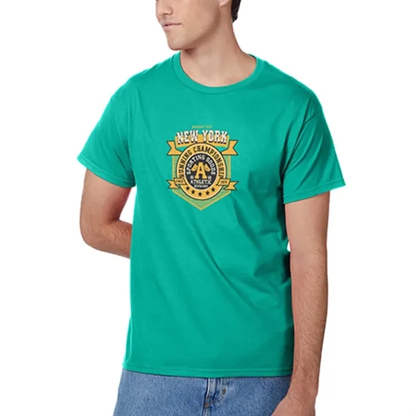 Unisex t-shirt (6.1 oz.) made from 100% cotton, with self-fabric neck... from ASI 39552 BEL Promo
