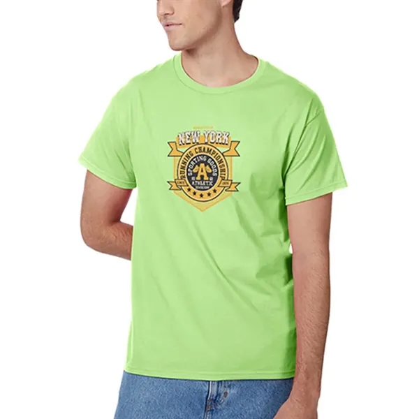 Unisex t-shirt (6.1 oz.) made from 100% cotton, with self-fabric neck... from ASI 39552 BEL Promo