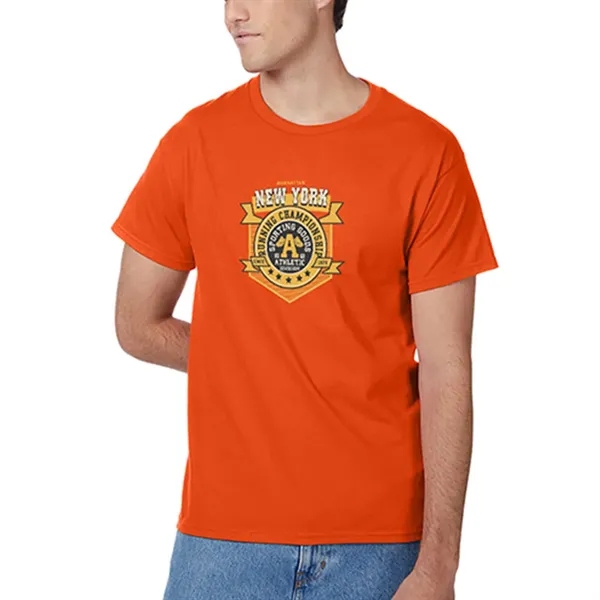 Unisex t-shirt (6.1 oz.) made from 100% cotton, with self-fabric neck... from ASI 39552 BEL Promo