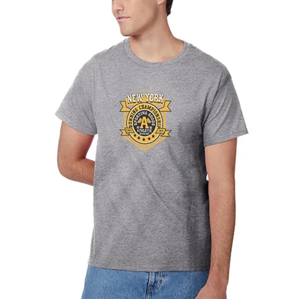 Unisex t-shirt (6.1 oz.) made from 100% cotton, with self-fabric neck... from ASI 39552 BEL Promo