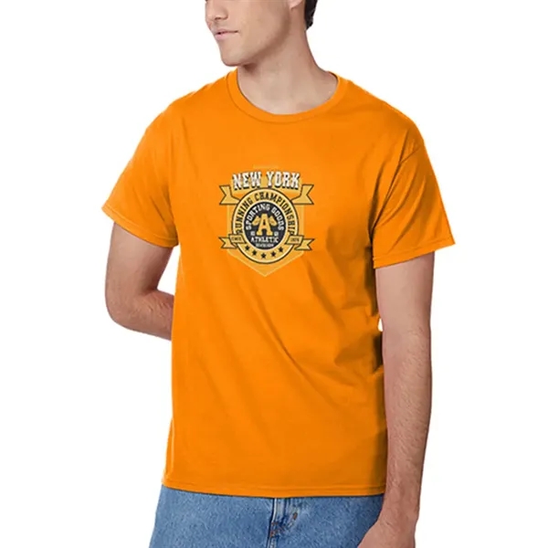 Unisex t-shirt (6.1 oz.) made from 100% cotton, with self-fabric neck... from ASI 39552 BEL Promo