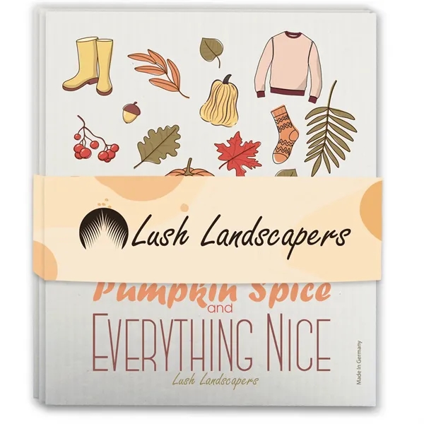 Set of three sustainable Swedish Dishcloths with a belly band around... from ASI 54040 Fey Promo