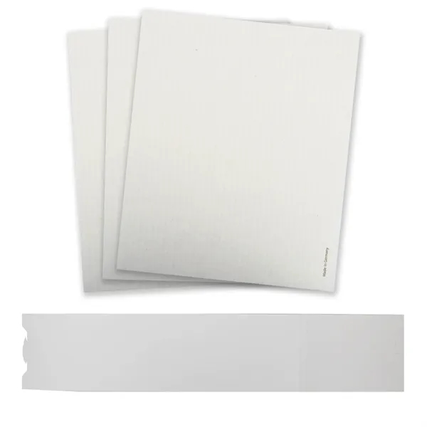 Set of three sustainable Swedish Dishcloths with a belly band around... from ASI 54040 Fey Promo