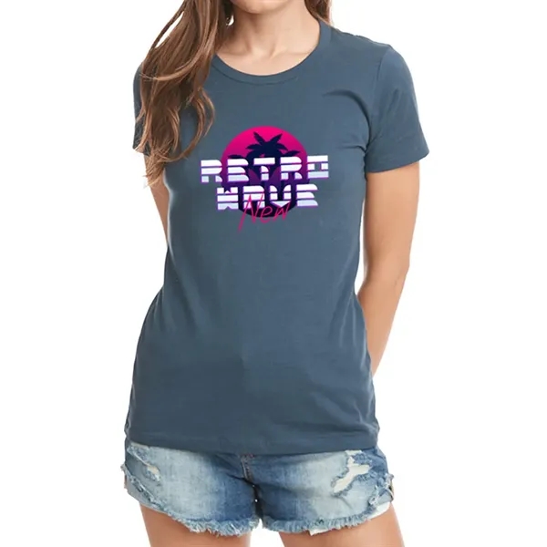 Next Level ladies' boyfriend T-shirt made of 100% combed cotton and... from ASI 39552 BEL Promo