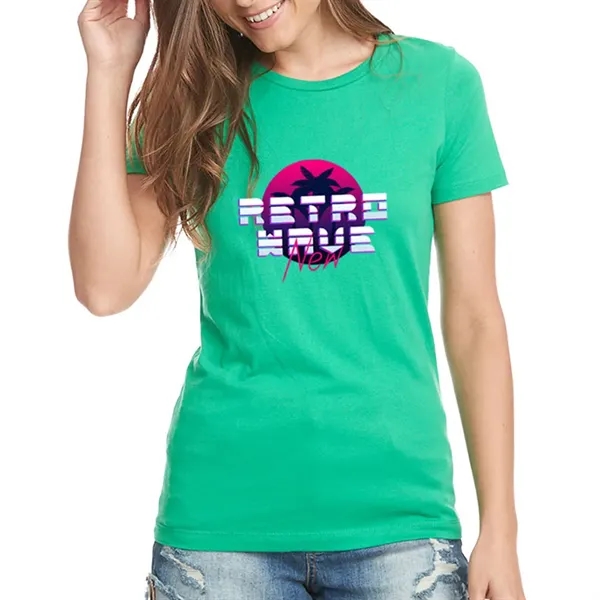 Next Level ladies' boyfriend T-shirt made of 100% combed cotton and... from ASI 39552 BEL Promo