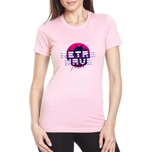 Next Level ladies' boyfriend T-shirt made of 100% combed cotton and... from ASI 39552 BEL Promo