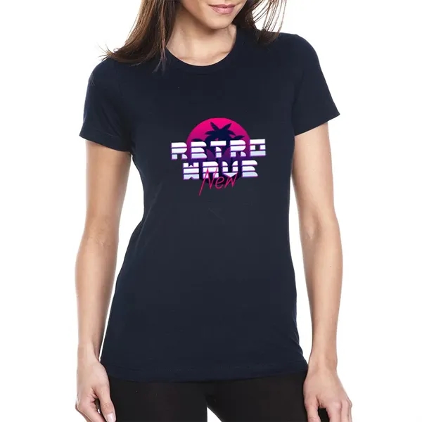 Next Level ladies' boyfriend T-shirt made of 100% combed cotton and... from ASI 39552 BEL Promo