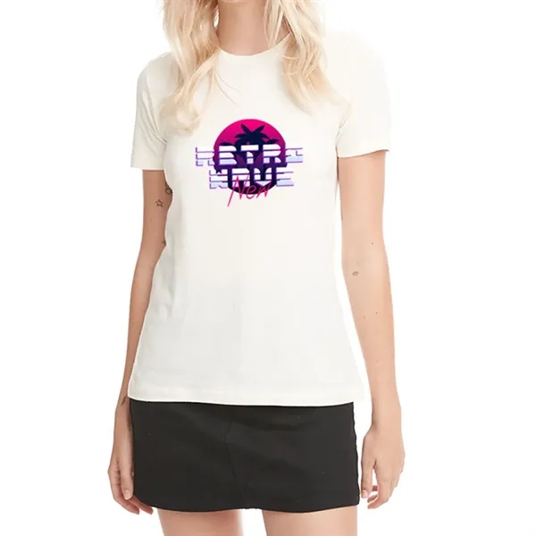 Next Level ladies' boyfriend T-shirt made of 100% combed cotton and... from ASI 39552 BEL Promo