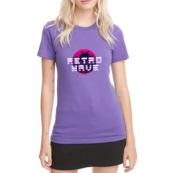 Next Level ladies' boyfriend T-shirt made of 100% combed cotton and... from ASI 39552 BEL Promo