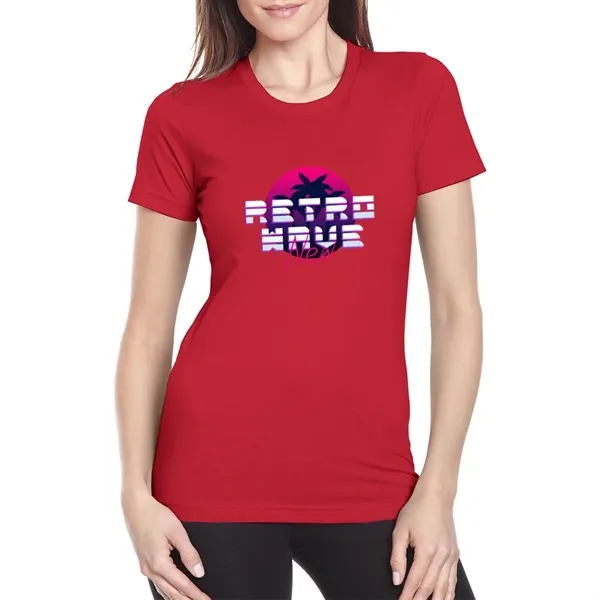 Next Level ladies' boyfriend T-shirt made of 100% combed cotton and... from ASI 39552 BEL Promo