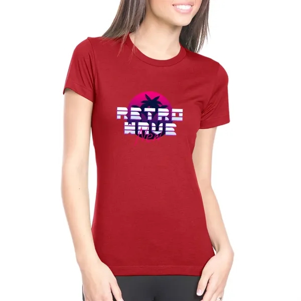 Next Level ladies' boyfriend T-shirt made of 100% combed cotton and... from ASI 39552 BEL Promo