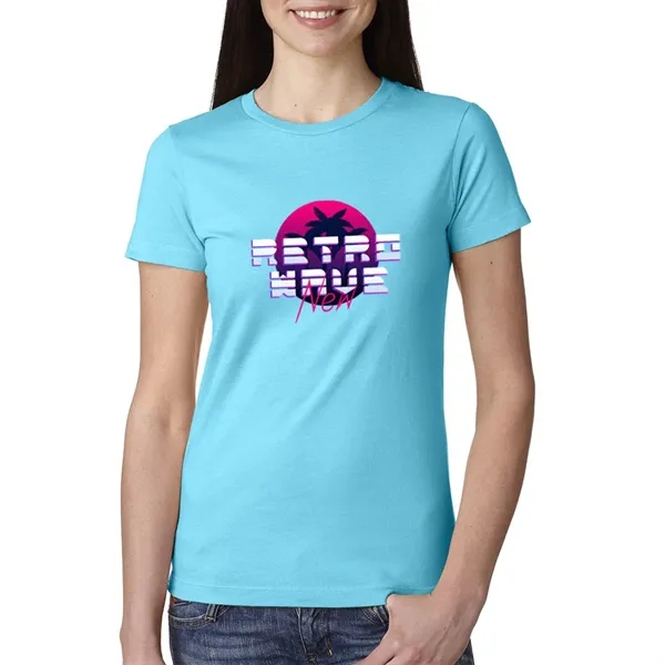 Next Level ladies' boyfriend T-shirt made of 100% combed cotton and... from ASI 39552 BEL Promo