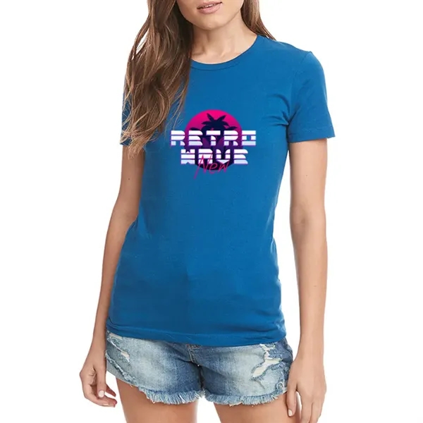 Next Level ladies' boyfriend T-shirt made of 100% combed cotton and... from ASI 39552 BEL Promo