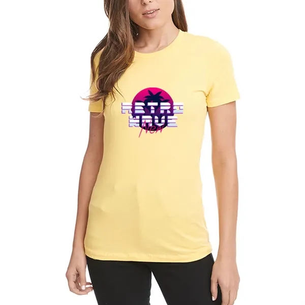 Next Level ladies' boyfriend T-shirt made of 100% combed cotton and... from ASI 39552 BEL Promo